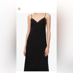 Zara limited edition pinstriped dress